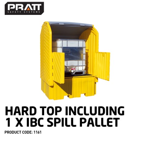 PRATT IBC HARDTOP 1-TANK OUTDOOR